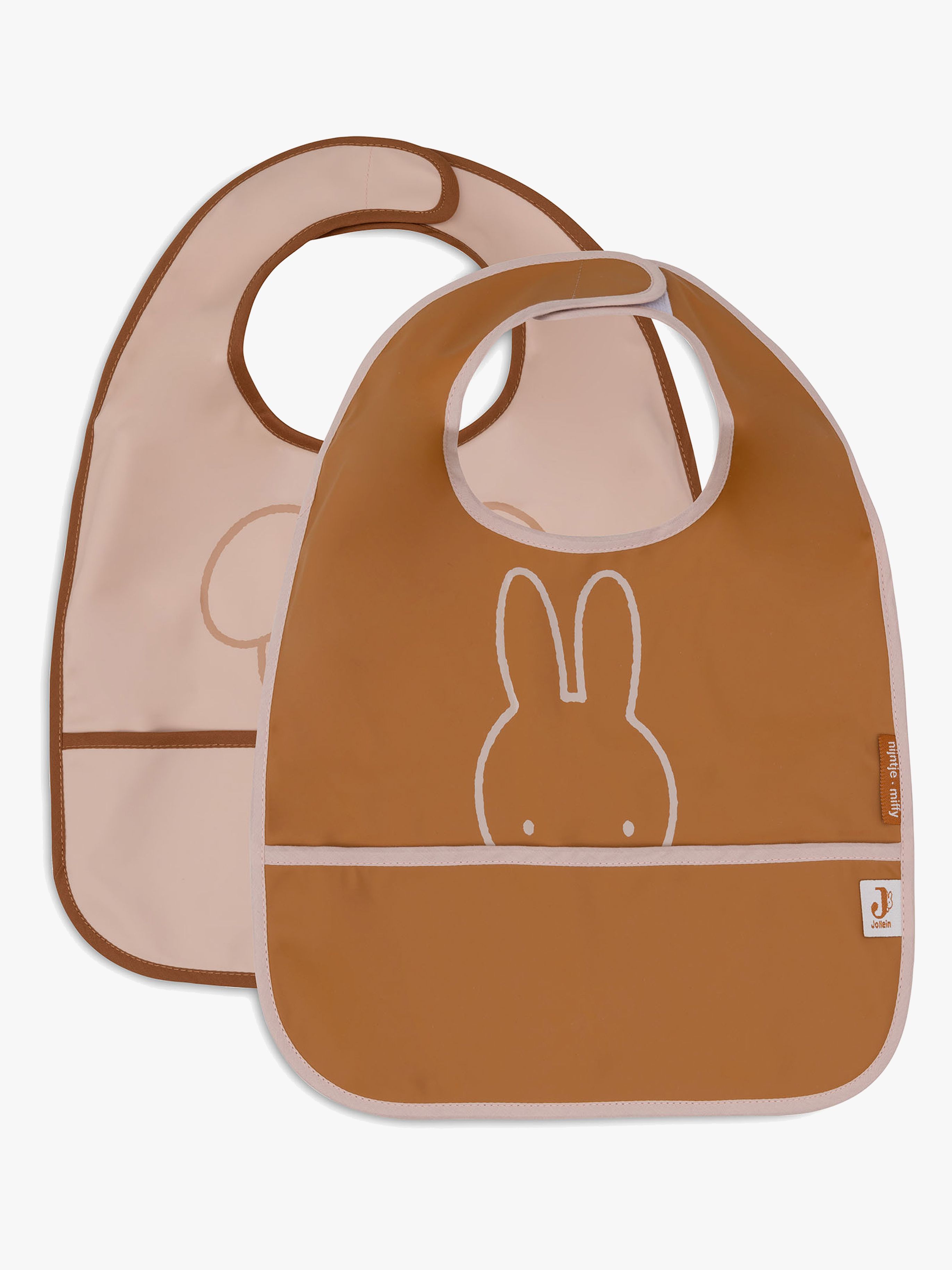 Jollein Miffy Peekaboo Smekke 2-Pakk, Wild Rose - Smekker - Polyester