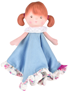 Tikiri Teeny Doll Comforter Sutteklut, Blå