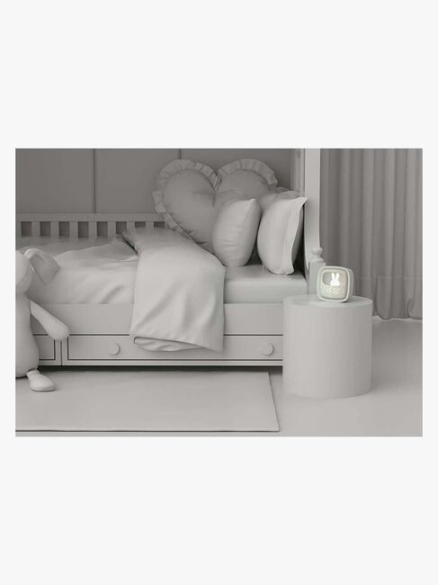 MOB Vekkeklokke med Lys Billy Clock, Grå