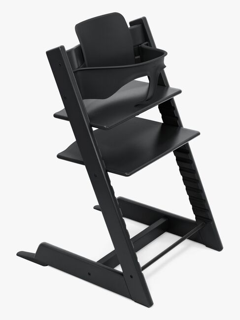 Stokke Tripp Trapp Matstol Bundle, Black