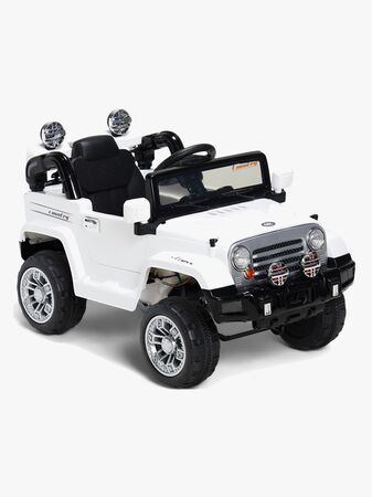 Alex's Garage Elbil Jeep, Hvit