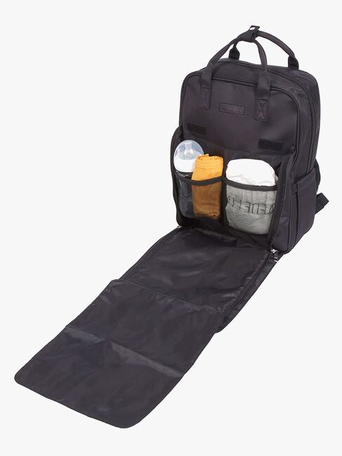 Tineo Stelleveske Ryggsekk, Quilt Svart