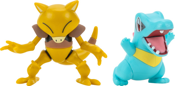 Pokémon Battle Figure Pack Totodile & Abra New (Solid) Action-Figur