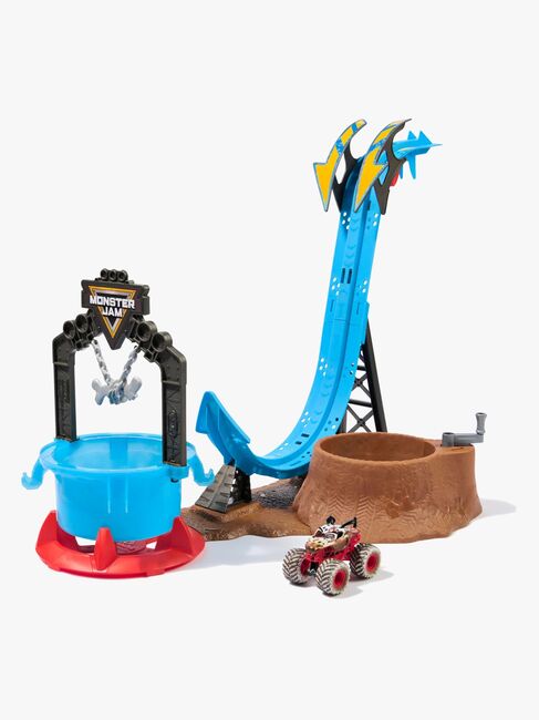 Monster Jam 1:64 Mud Blasters Dunk Tank Lekesett