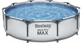 Bestway Steel Pro MAX Basseng 366x100, Grått