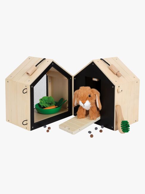 Small Foot Lekesett Kanin med Bur & Innhegning