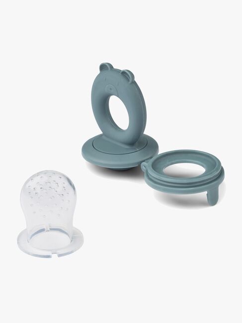 LIEWOOD Miranda Feeder 2-Pack, Whale Blue/Dove Blue