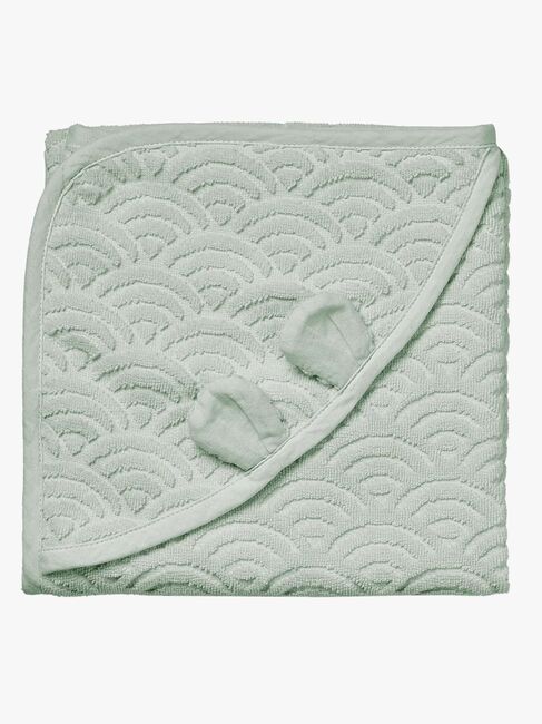 Cam Cam Copenhagen Junior Håndkle med Hette, Green