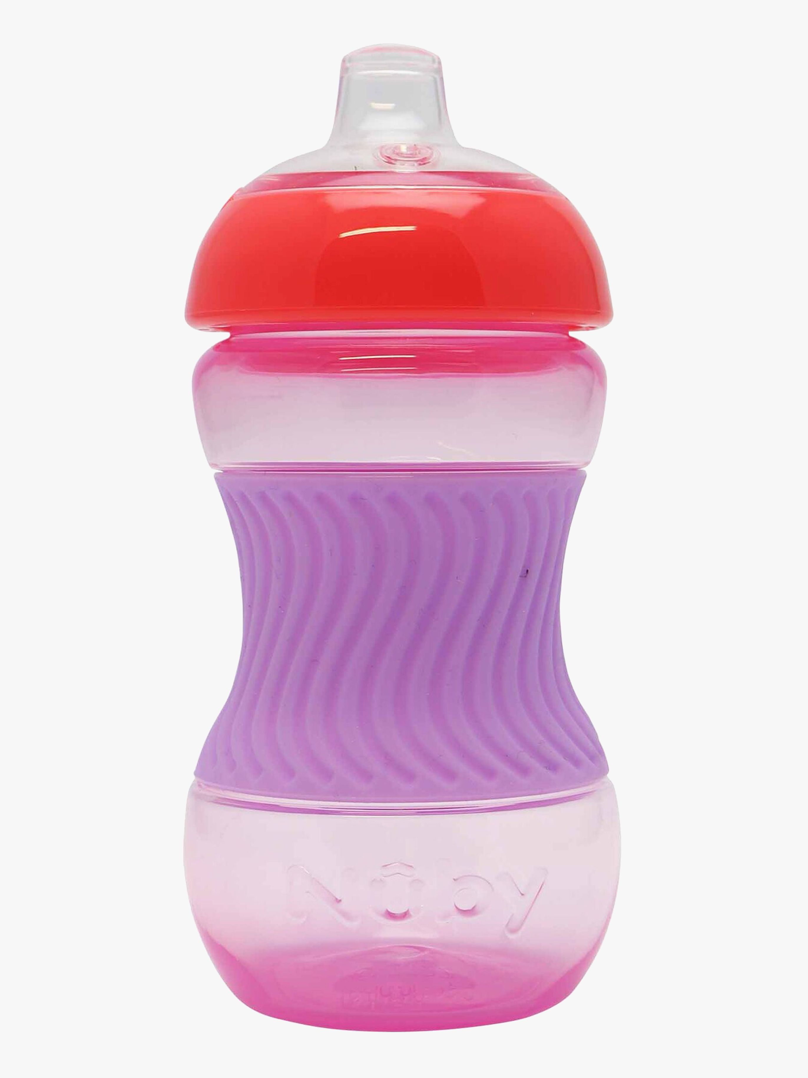 Nuby Mini Easy Grip Tutekopp, Rød/Rosa - Barnekopper & Tilbehør - Silikon,Plast