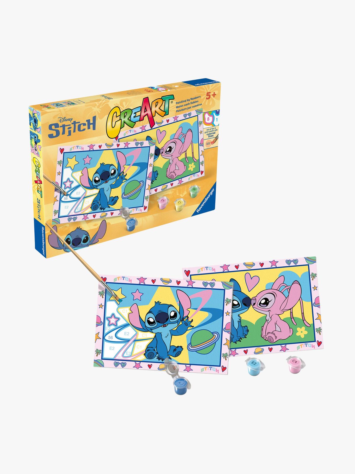 Ravensburger CreArt Stitch & Angel Fargeleggingssett