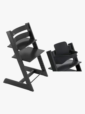 Stokke Tripp Trapp® Stol inkl. Babysett, Black