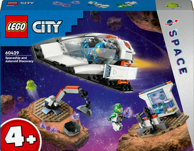 LEGO City 60429 Romskip og asteroidefunn