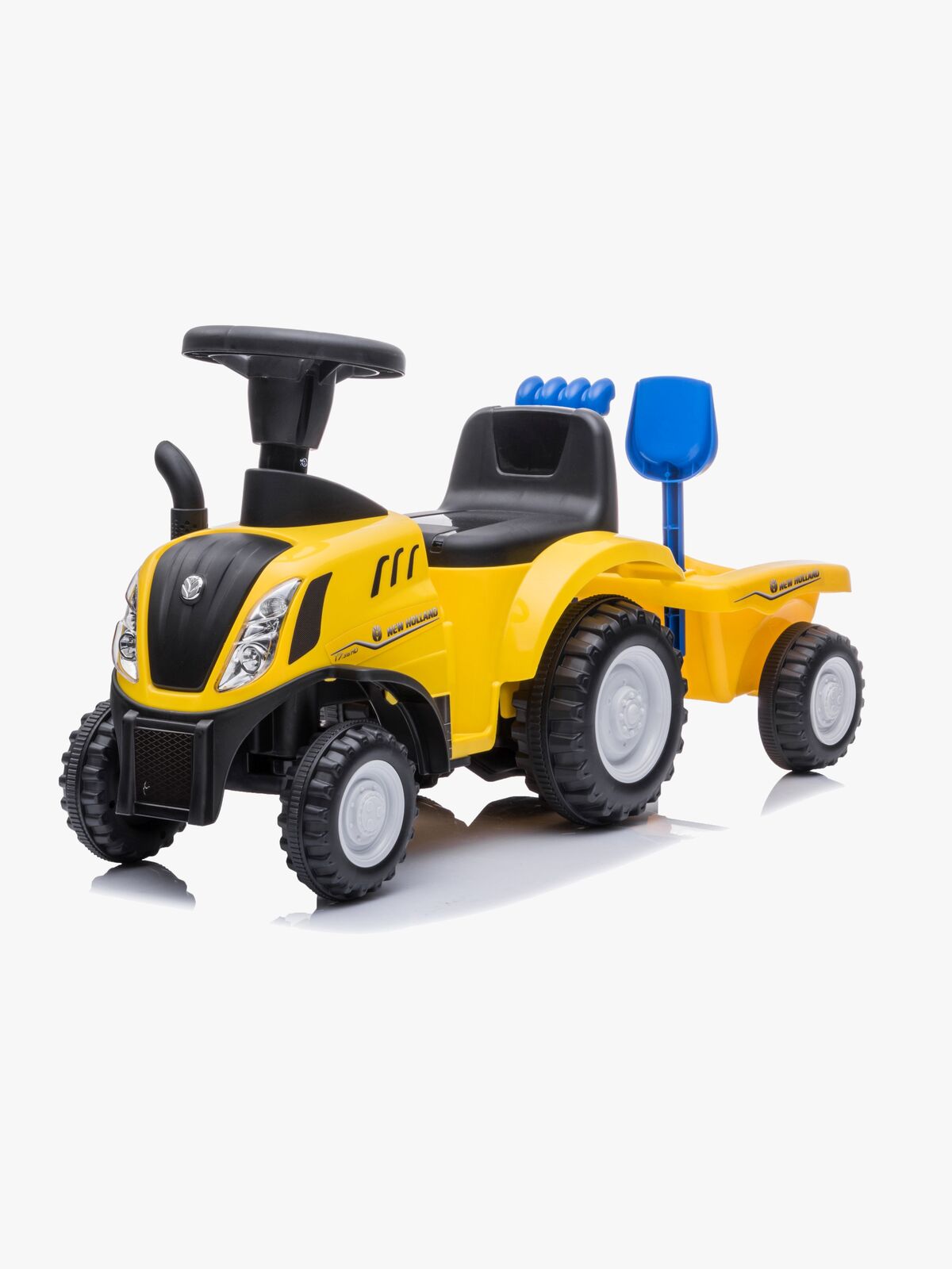New Holland Gåbil med Tilhenger, Gul