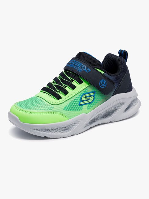 Skechers Meteor-Lights Krendox  Blinkende Sneakers, Black