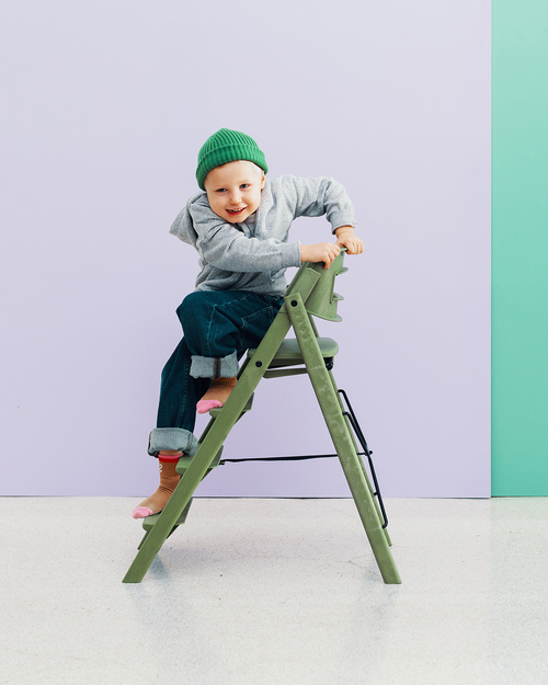 KAOS Klapp Matstol Recycled, Mineral Green
