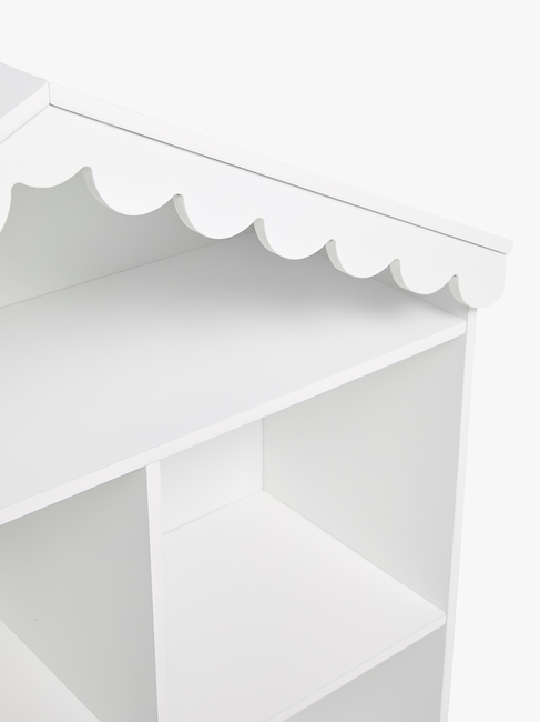 Alice & Fox Dune Bokhylle & Dukkehus, White