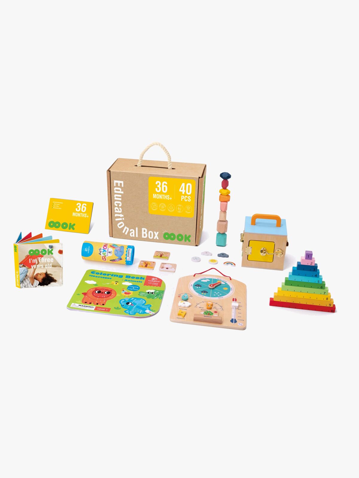 Tooky Toy Aktivitetsboks 36 Mnd