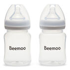 Beemoo Care Brystmelkflaske 180 Ml 2-pack inkl. Tut