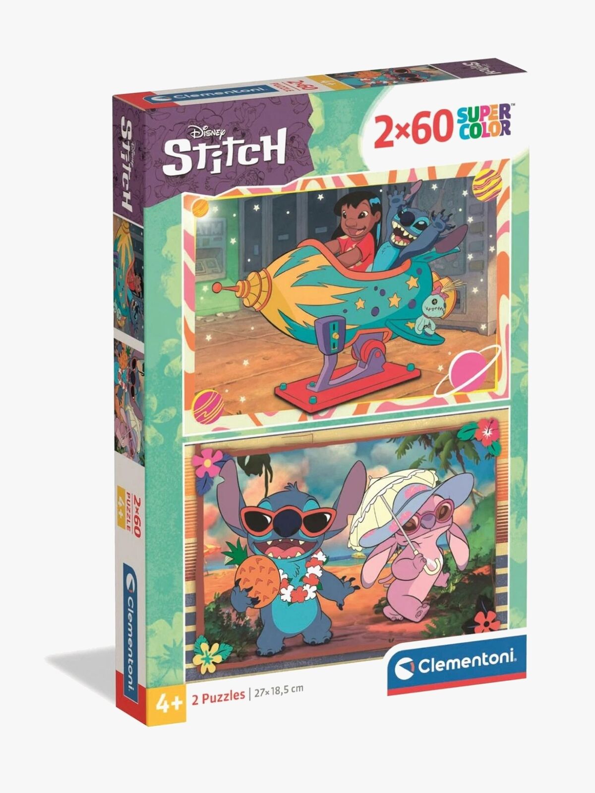 Clementoni Disney Stitch Puslespill 2-i-1