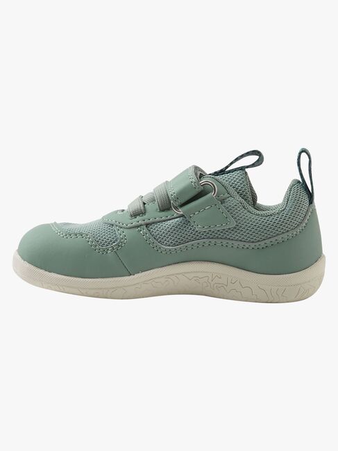 Reima Telmin Barefoot Sneakers, Stone Green