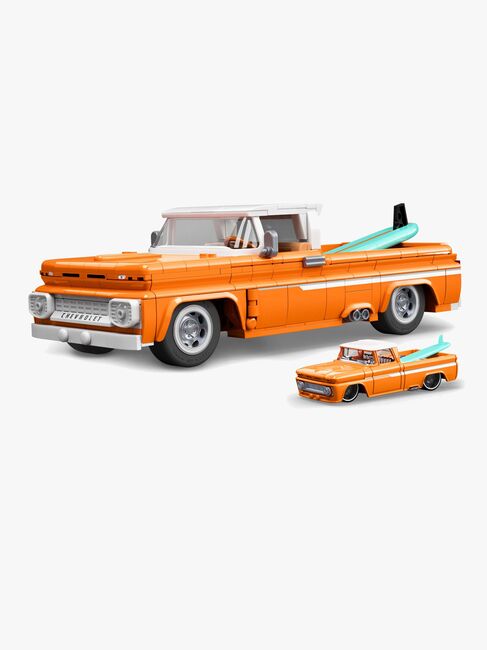 Mattel Brick Shop Hot Wheels Elite Series Brick Shop Hot Wheels Byggesett Custom ’62 Chevy Pickup 858 Deler