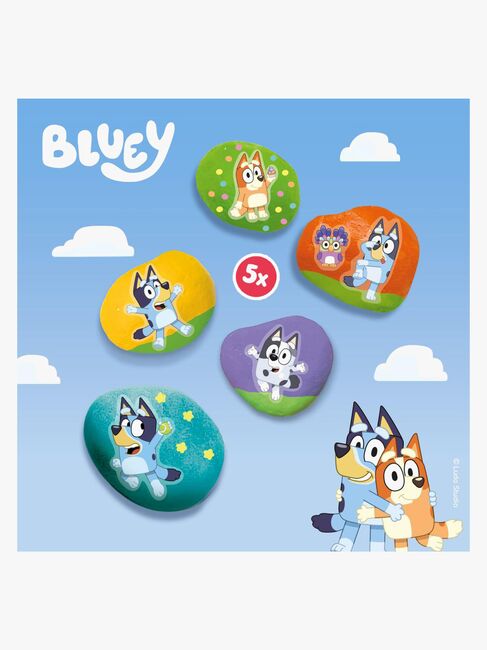 SES Creative Bluey Hobbysett Steinmaling