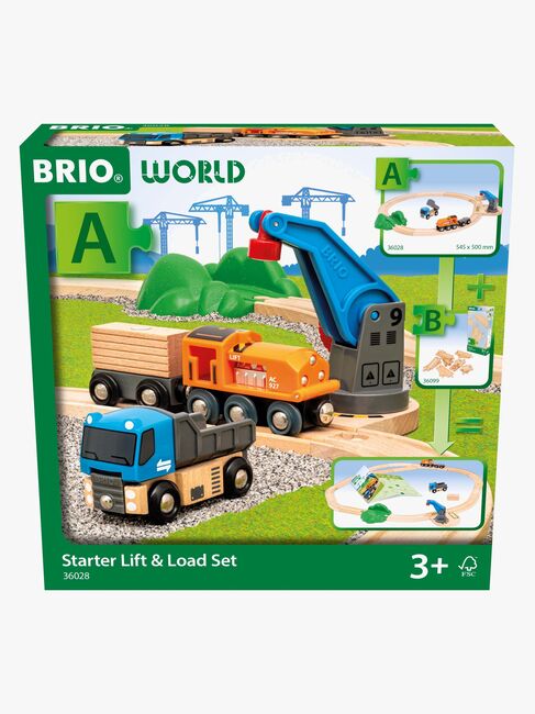 BRIO World 36104 Løft & Last Startsett