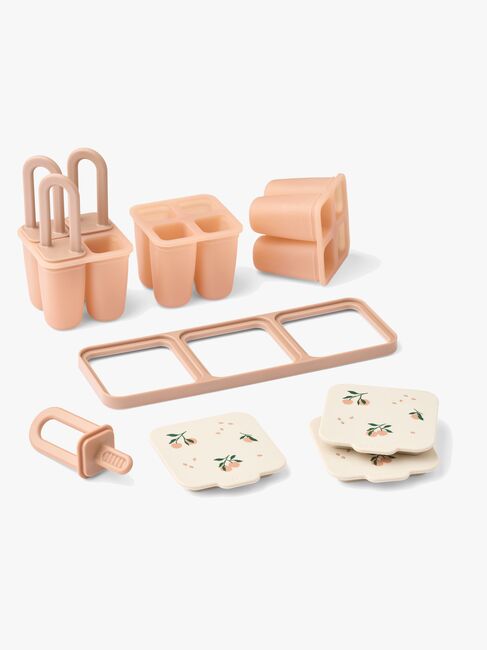 LIEWOOD Kaimen Mat- og Iskrembrett, Peach/Sea shell