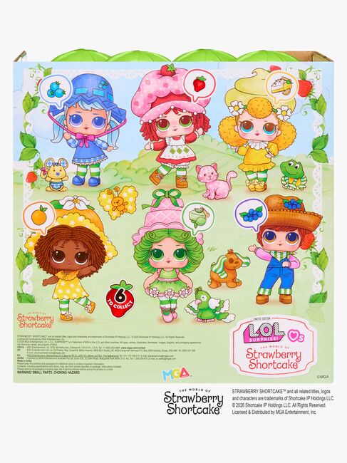 L.O.L. Surprise! Loves Strawberry Shortcake Minidukke Blandet Series 2