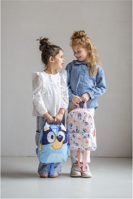 Bluey Ryggsekk Friends first, Rosa