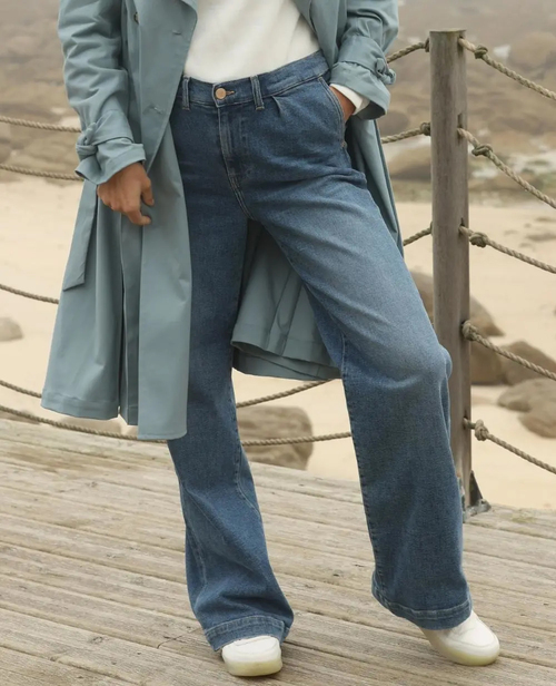 Cache Coeur KELLY Gravidbukser, Mid Blue