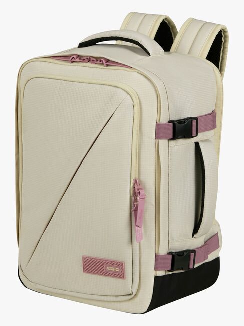 American Tourister Take2Cabin MS Ryggsekk 26,5L, Coconut Sand/Galactic Mauve