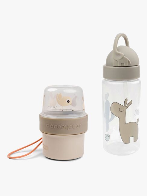 Done By Deer Birdee Snacksbeholder & Flaske, Sand
