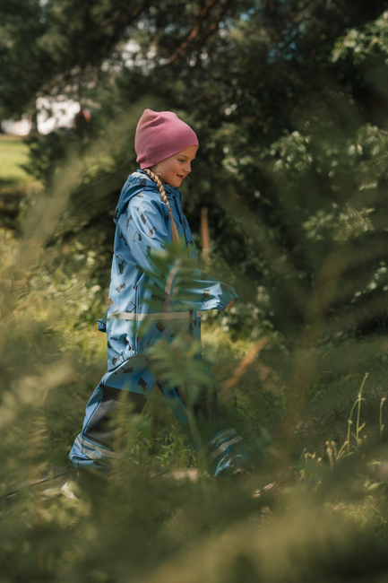 Lindberg Vattholma Regnsett, Blå/Svart