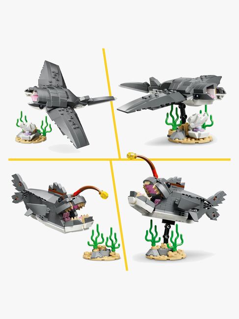 LEGO Creator 31381 Blodtørstig hai med skattkiste