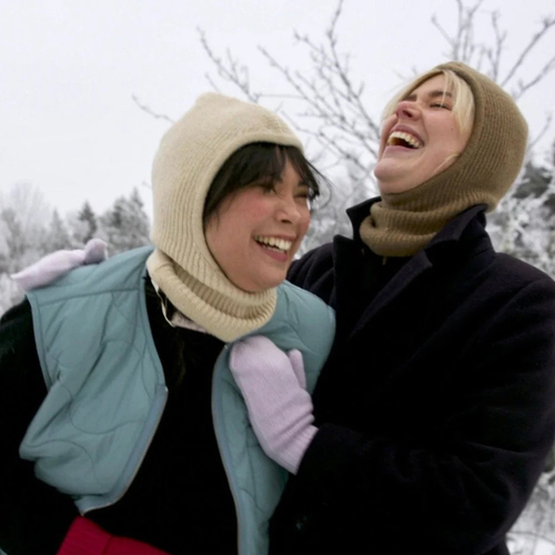 BabyMocs Balaklava, Greige