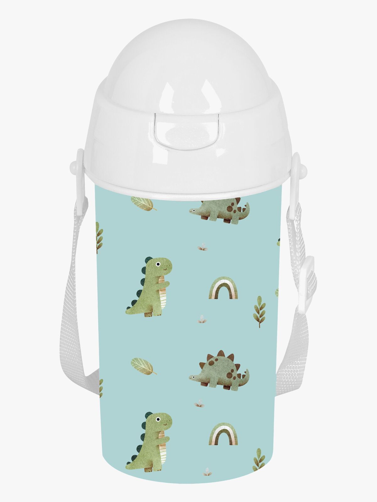 Dinos Vannflaske 500ml, Grønn