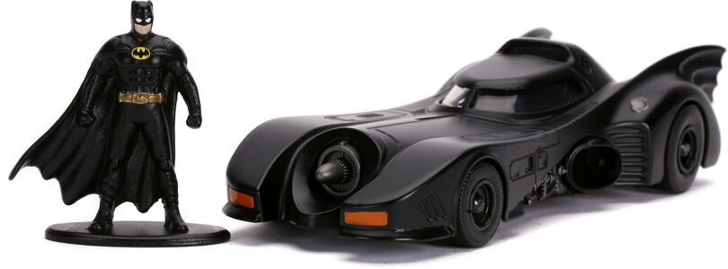 Jada Toys Batman Bil med Figur 1989 Batmobile 1:32