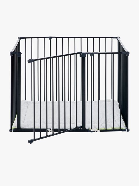 BabyDan Square Lekegrind 105x72x71 cm , Svart