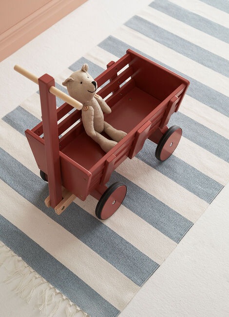 Kids Concept Dukkevogn Carl Larsson, Mørkerød