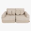 Meowbaby Play Pocket  Byggbar Sofa, Ecru
