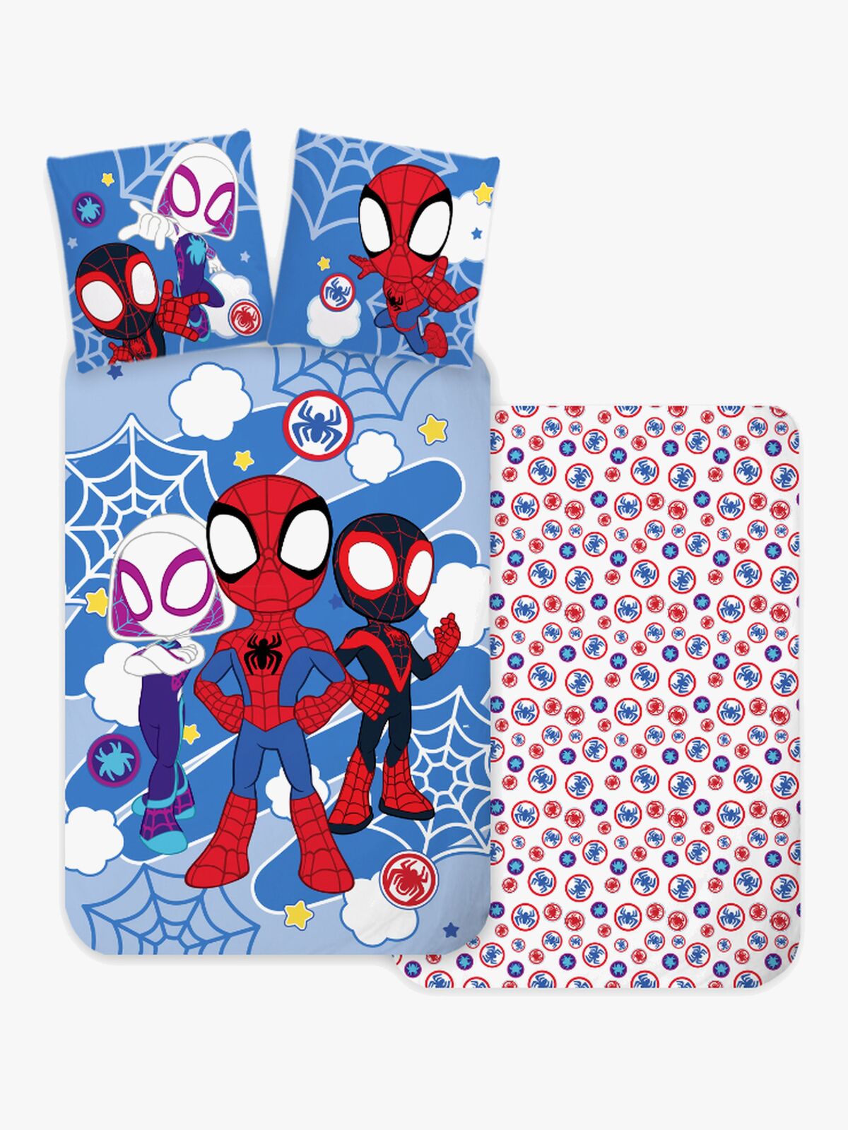 Spidey And His Amazing Friends Sengesett 140x200, Blå