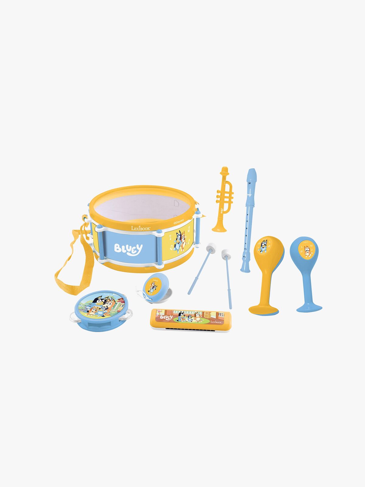 Bluey Instrumentsett 7 Deler