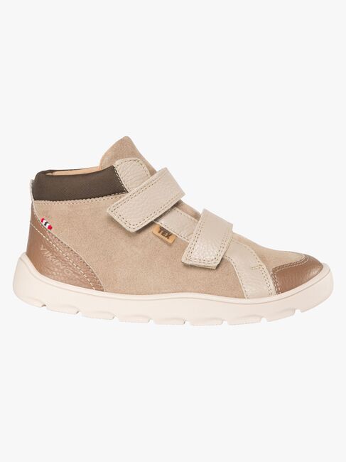 Viking Molde Barefoot Mid TEX 2V Jr Sneakers, Dark Natural