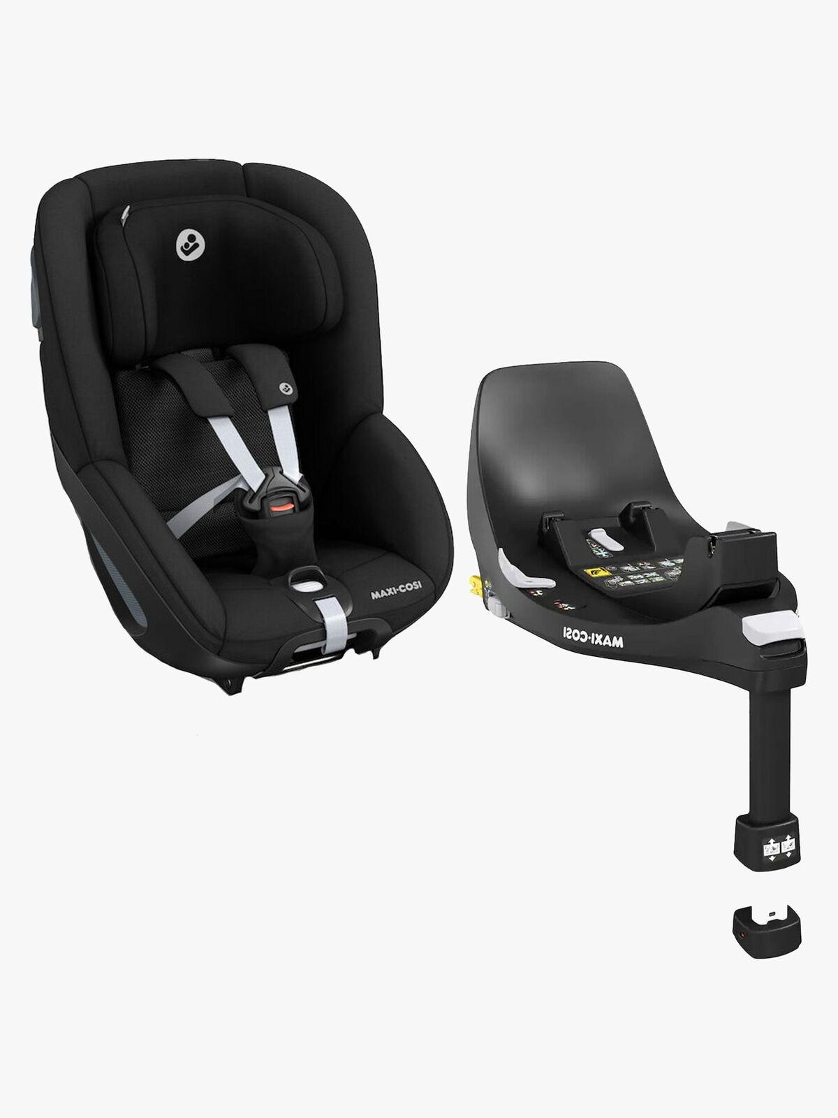 Maxi-Cosi Pearl 360 Bilstol inkl. FamilyFix 360, Authentic Black