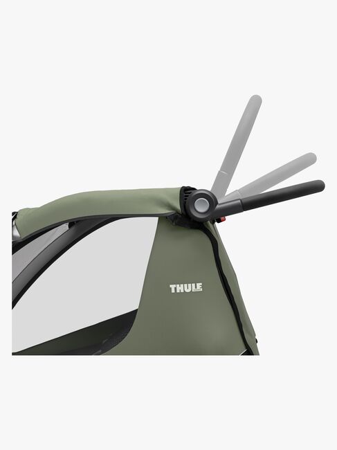 Thule Courier Sykkelvogn, Vintage Green