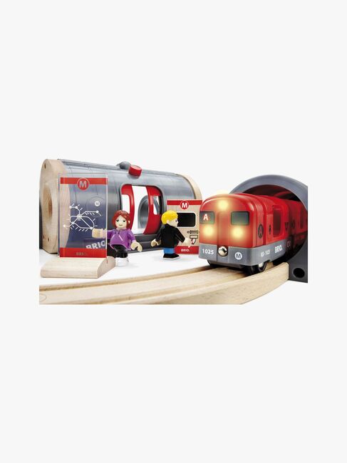 BRIO World 33513 Togbane Undergrunnssett