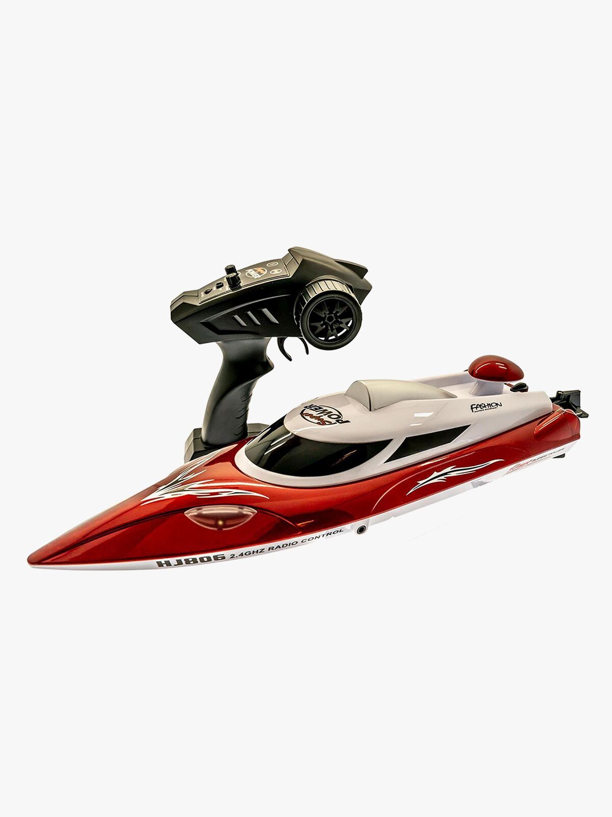 Gear4Play Nitro Speed Radiostyrt Båt, Red 30km/h