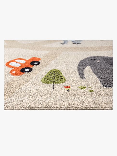 Happy Kids Gulvteppe 140x200, Linne