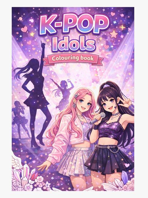 ColoursbyCPH K-POP Idols Fargeleggingsbok